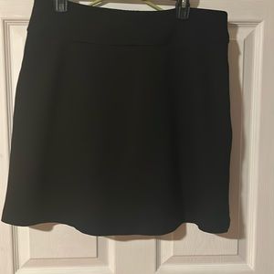 Betabrand black skort skirt. Black XL